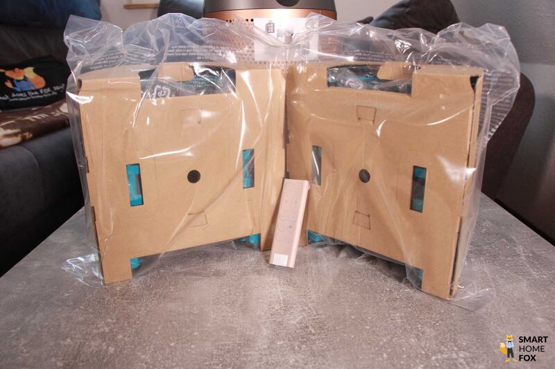 Die Filtereinheiten des Dyson Purifier Hot+Cool Formaldehyde HP09 befinden sich in einer Schutzfolie.